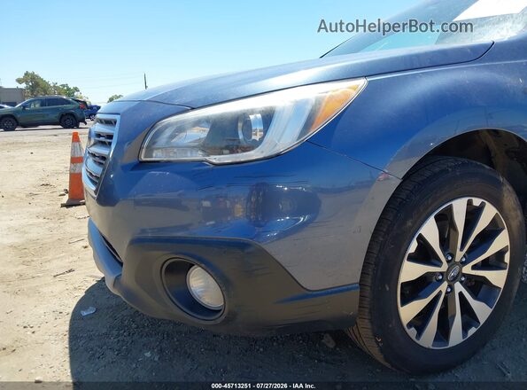 4S4BSENC2H3314421 2017 SUBARU OUTBACK Синий Вид спереди