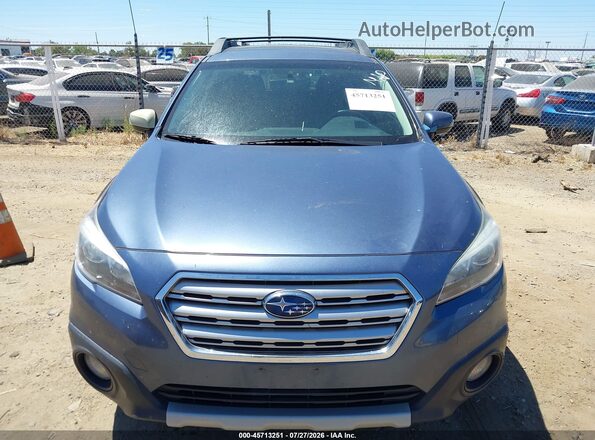 4S4BSENC2H3314421 2017 SUBARU OUTBACK Синий Вид щитка приборов