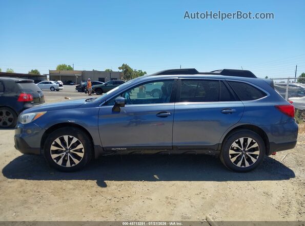 4S4BSENC2H3314421 2017 SUBARU OUTBACK Синий Панорамный вид салона 360°