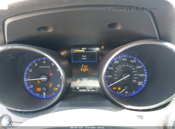 4S4BSENC2H3314421 2017 SUBARU OUTBACK Синий Вид задних сидений
