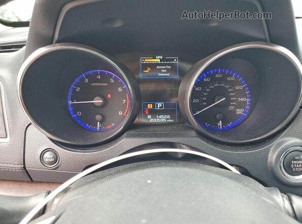 4S4BSENC2J3296864 2018 SUBARU OUTBACK Gray Widok zestawu wskaźników