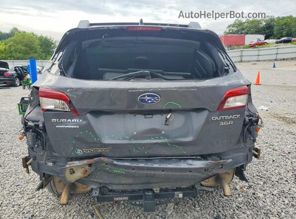 4S4BSENC2J3296864 2018 SUBARU OUTBACK Gray Widok z tyłu