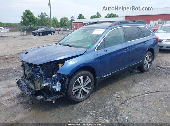 4S4BSENC2K3387182 2019 SUBARU OUTBACK Blue Передня ліва чверть