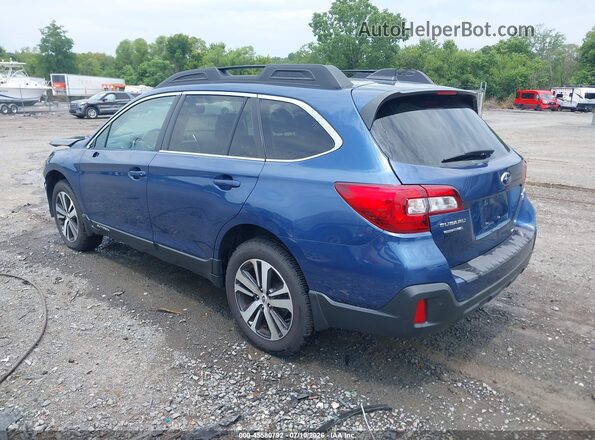 4S4BSENC2K3387182 2019 SUBARU OUTBACK Blue Задня ліва чверть