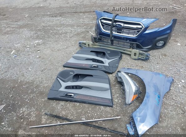 4S4BSENC2K3387182 2019 SUBARU OUTBACK Blue Вид щитка приладів