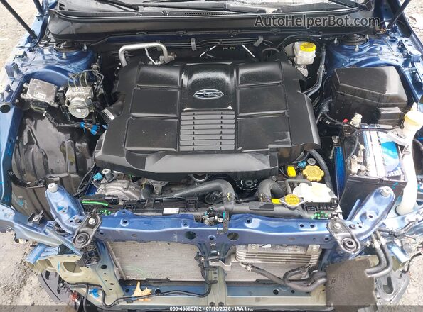 4S4BSENC2K3387182 2019 SUBARU OUTBACK Blue Вид ззаду