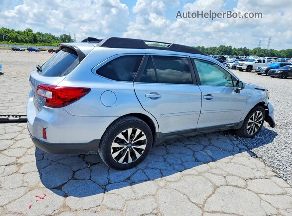 4S4BSENC3G3265194 2016 SUBARU OUTBACK Серебряный Задняя правая четверть