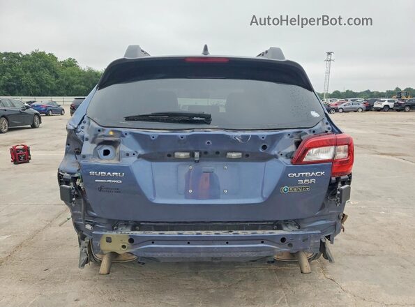4S4BSENC3H3262636 2017 SUBARU OUTBACK Blue Rear view