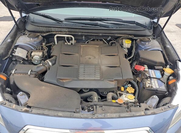 4S4BSENC3H3262636 2017 SUBARU OUTBACK Blue Engine compartment view