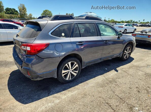 4S4BSENC3J3344162 2018 SUBARU OUTBACK Gray უკანა მარჯვენა