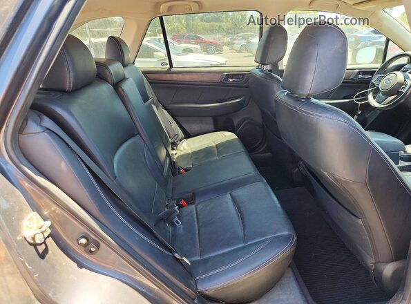 4S4BSENC3J3344162 2018 SUBARU OUTBACK Gray უკანა სალონის ხედი