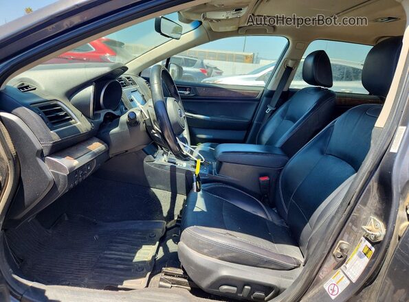 4S4BSENC3J3344162 2018 SUBARU OUTBACK Gray წინა სალონის ხედი