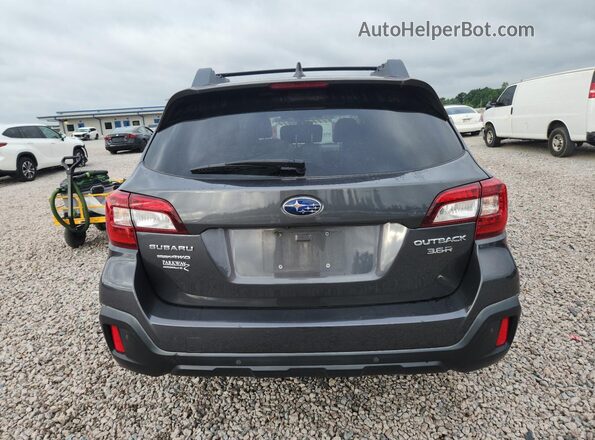 4S4BSENC3K3279590 2019 SUBARU OUTBACK Gray Widok z tyłu