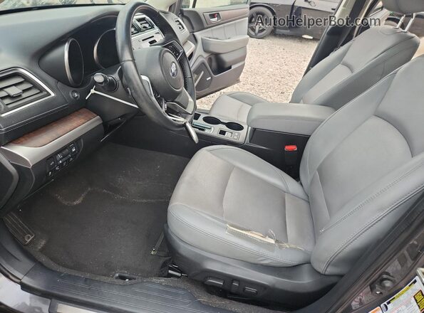 4S4BSENC3K3279590 2019 SUBARU OUTBACK Gray Widok wnętrza z przodu