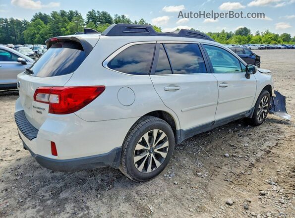 4S4BSENC4G3252275 2016 SUBARU OUTBACK White Trasero derecho