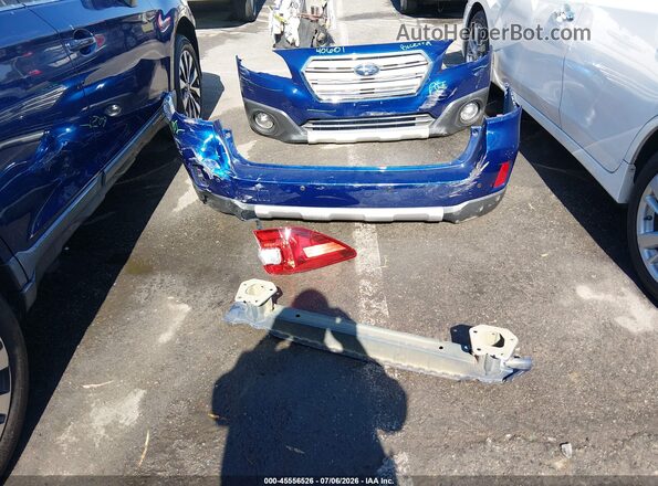 4S4BSENC4G3265382 2016 SUBARU OUTBACK Blue ხელსაწყოთა პანელის ხედი