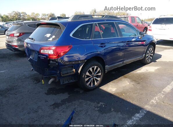 4S4BSENC4G3265382 2016 SUBARU OUTBACK Blue უკანა მარჯვენა