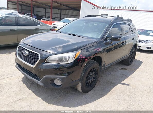 4S4BSENC4H3283835 2017 SUBARU OUTBACK Black Vista tres cuartos delantera izquierda