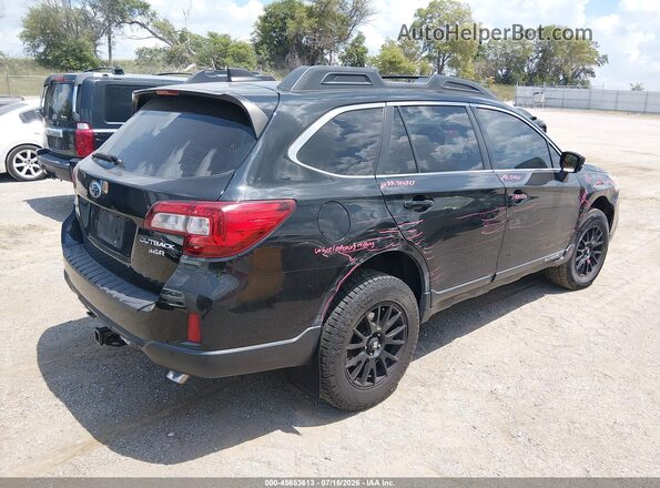 4S4BSENC4H3283835 2017 SUBARU OUTBACK Black Trasero derecho