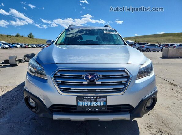 4S4BSENC4H3343872 2017 SUBARU OUTBACK Silver Front view
