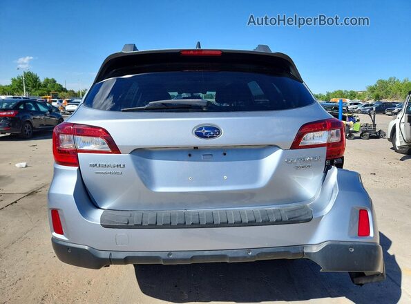 4S4BSENC4H3343872 2017 SUBARU OUTBACK Silver Rear view