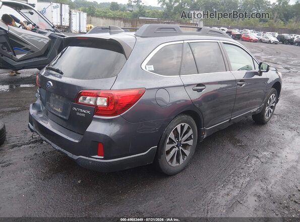 4S4BSENC4H3406808 2017 SUBARU OUTBACK Blue Rear right