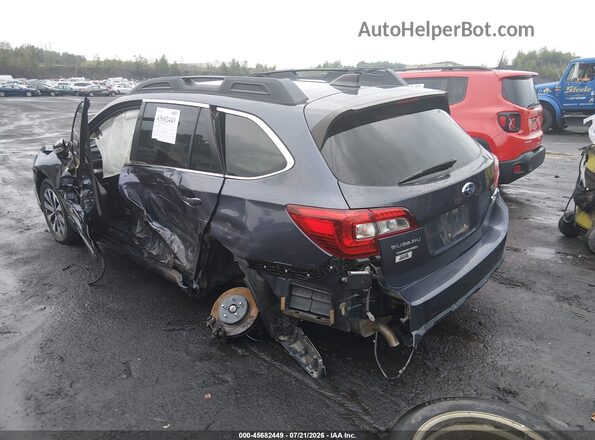 4S4BSENC4H3406808 2017 SUBARU OUTBACK Blue Rear left