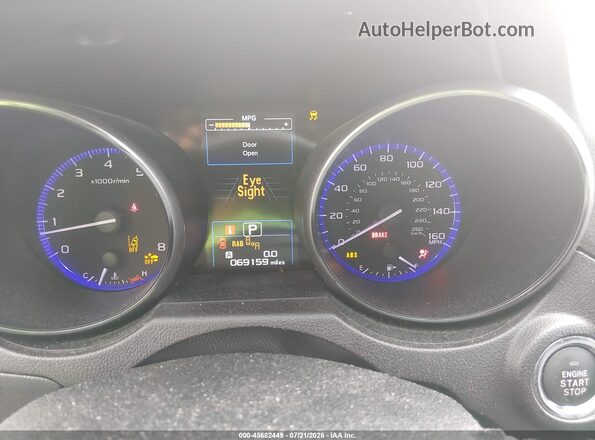 4S4BSENC4H3406808 2017 SUBARU OUTBACK Blue Rear seats view