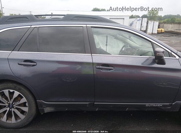 4S4BSENC4H3406808 2017 SUBARU OUTBACK Blue Rear interior view