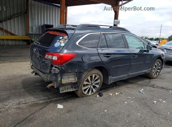 4S4BSENC4H3422068 2017 SUBARU OUTBACK Black Հետևի աջ