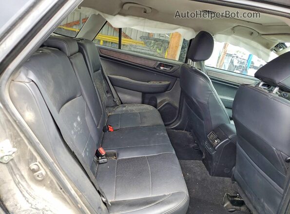 4S4BSENC4H3422068 2017 SUBARU OUTBACK Black Հետևի նստատեղերի տեսք