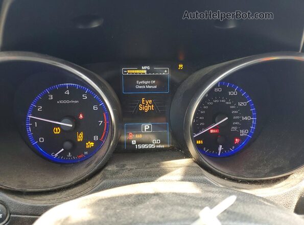 4S4BSENC4H3422068 2017 SUBARU OUTBACK Black Սարքավորումների վահանակի տեսք