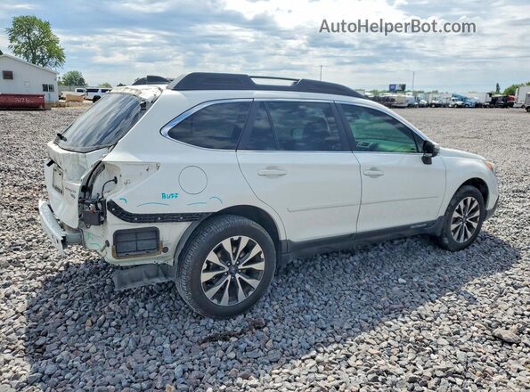 4S4BSENC4H3428596 2017 SUBARU OUTBACK White Trasero derecho