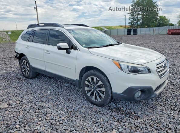 4S4BSENC4H3428596 2017 SUBARU OUTBACK White Delantero derecho