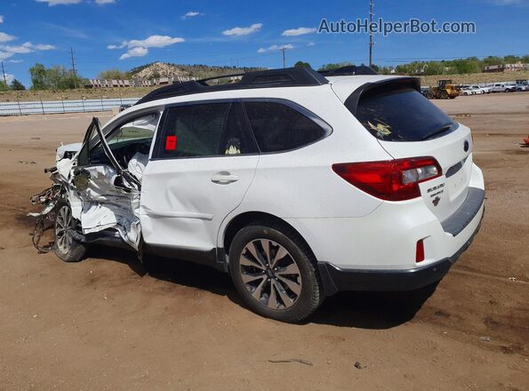 4S4BSENC5H3225345 2017 SUBARU OUTBACK White Հետևի ձախ