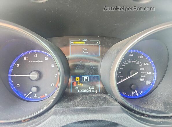 4S4BSENC5H3292852 2017 SUBARU OUTBACK Gray Instrument cluster view