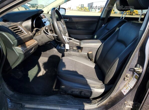 4S4BSENC6H3262579 2017 SUBARU OUTBACK Синий Вид салона спереди