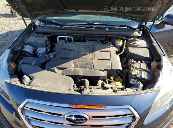 4S4BSENC6H3262579 2017 SUBARU OUTBACK Синий Вид подкапотного пространства
