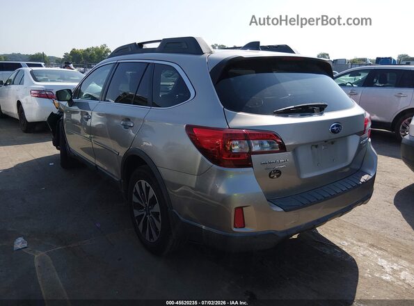 4S4BSENC6H3283609 2017 SUBARU OUTBACK Champagne Trasero izquierdo
