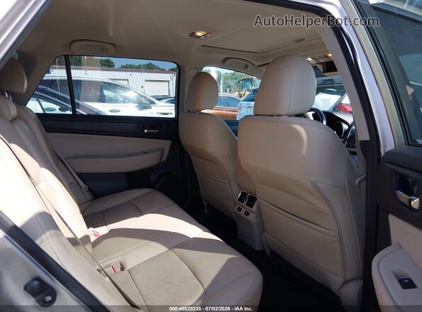 4S4BSENC6H3283609 2017 SUBARU OUTBACK Champagne Vista de la etiqueta del VIN
