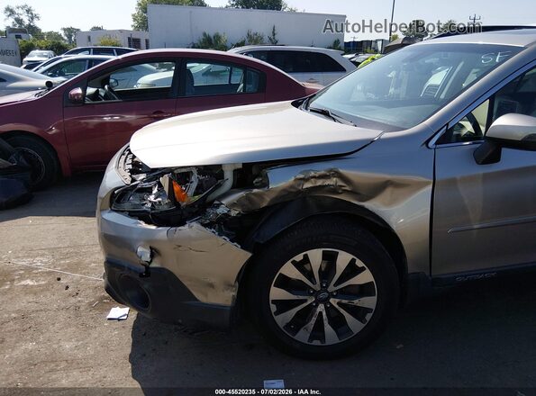 4S4BSENC6H3283609 2017 SUBARU OUTBACK Champagne Vista frontal