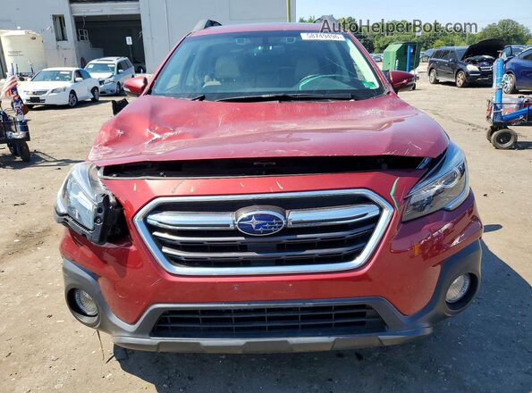 4S4BSENC6J3202792 2018 SUBARU OUTBACK Red წინა ხედი