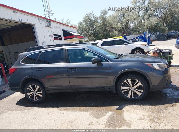 4S4BSENC6J3331373 2018 SUBARU OUTBACK Gray უკანა სალონის ხედი