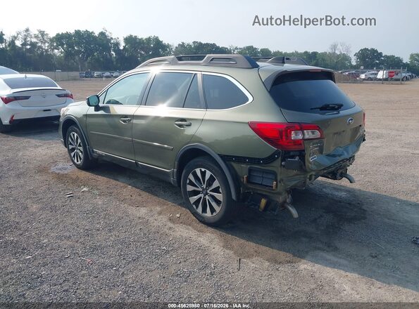 4S4BSENC7G3204866 2016 SUBARU OUTBACK Green Задня ліва чверть
