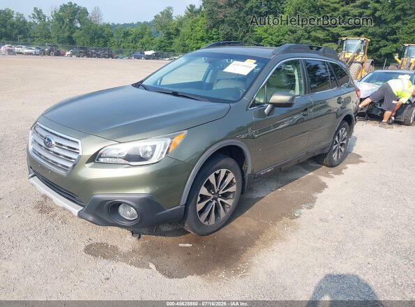 4S4BSENC7G3204866 2016 SUBARU OUTBACK Green Передня ліва чверть