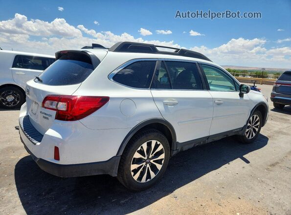 4S4BSENC7G3309794 2016 SUBARU OUTBACK White Հետևի աջ