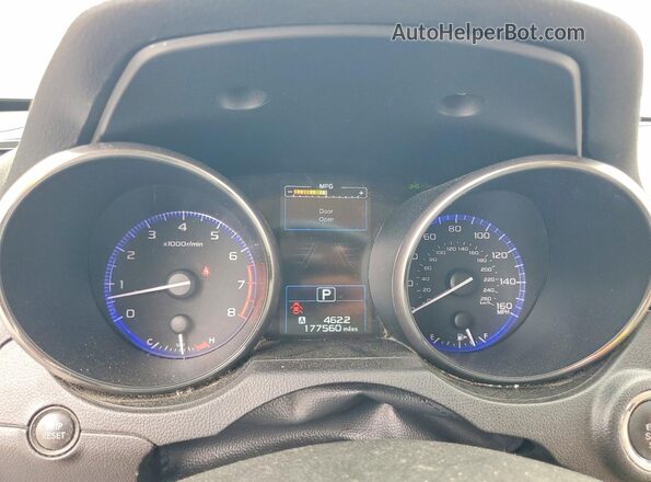 4S4BSENC7H3341727 2017 SUBARU OUTBACK Золотой Вид щитка приборов