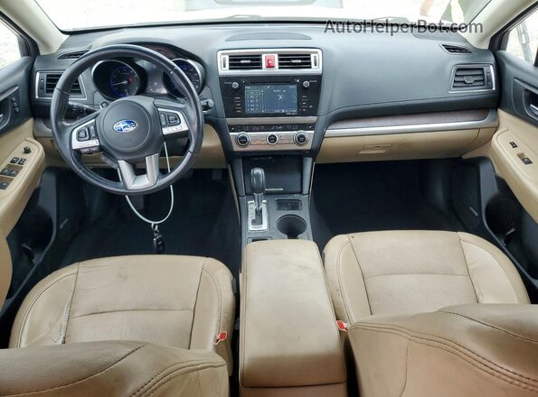 4S4BSENC7H3341727 2017 SUBARU OUTBACK Золотой Вид панели приборов
