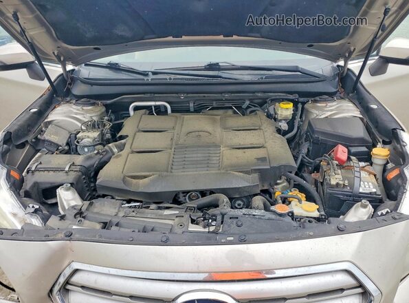 4S4BSENC7H3341727 2017 SUBARU OUTBACK Золотой Вид подкапотного пространства