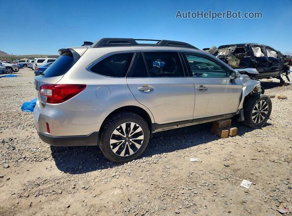 4S4BSENC7H3401392 2017 SUBARU OUTBACK Silver Задня права чверть